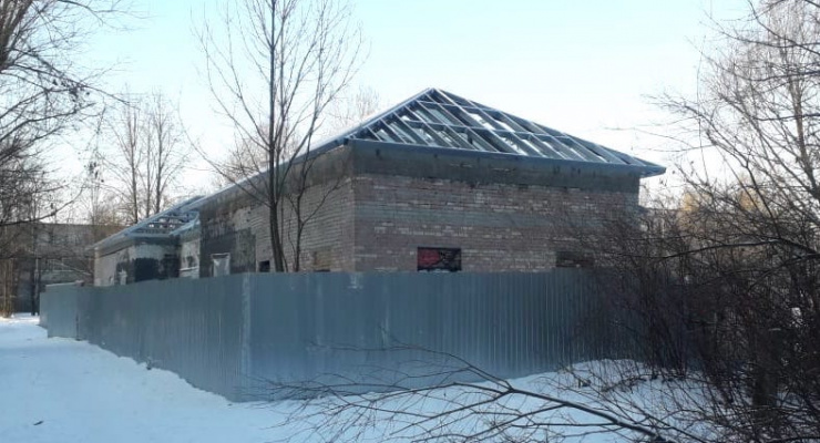 Реконструкция крыши из ЛСТК: 473м²
