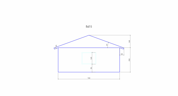 Дом одноэтажный: 91м²