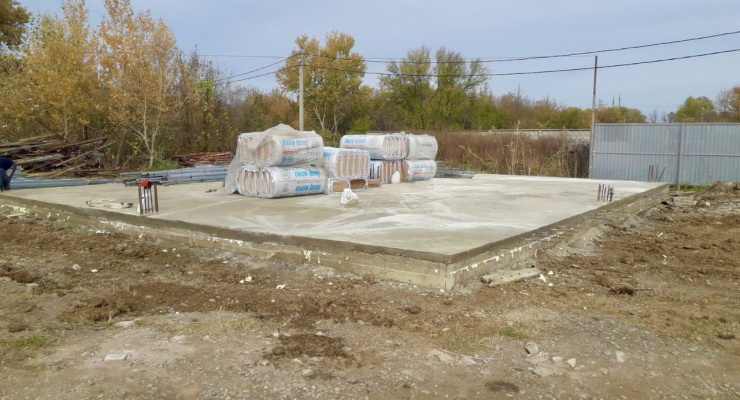 Офисное ЛСТК здание: 120м²