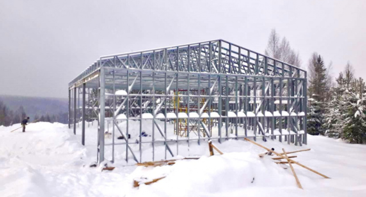 Ангар для горнолыжной техники 240м²