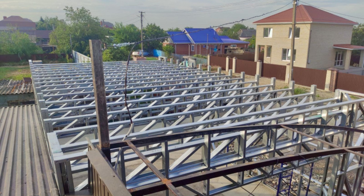 Гараж-пристройка к дому 60м²