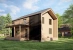 Двухэтажный, загородный дом БарнХаус 6,2х10,0-123 м²
