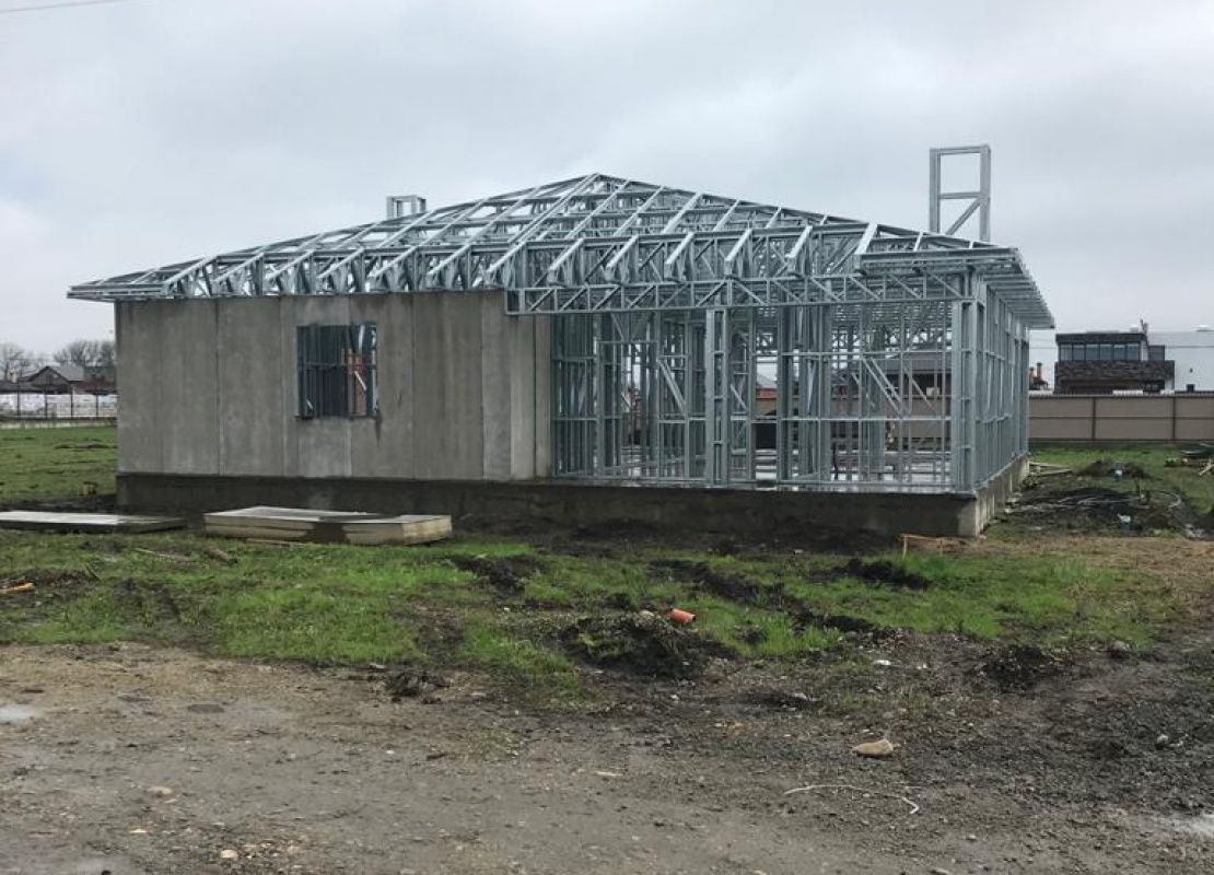 Завершение строительства каркасного дома в Екатеринбурге