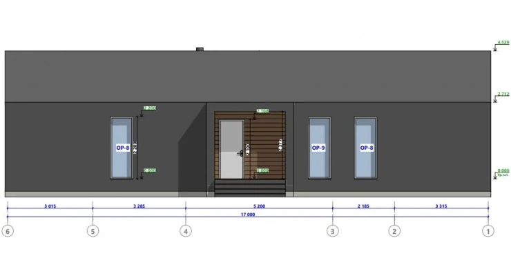 БарнХаус 12,0х17,0-120 м²
